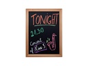 Securit Kreidetafel Woody 30 x 40 cm 3-teilig