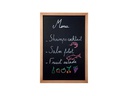 Securit Kreidetafel Woody 60 x 40 cm 3-teilig