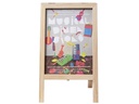 Securit Minikreidetafel Mini 25 x 15.2cm 2 in 1, Hellbraun/Schwarz