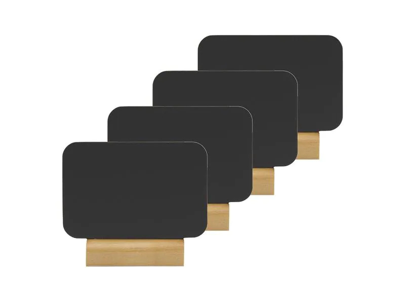 Securit Minikreidetafel Rechteck, 6-teilig