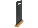 Securit Tischkreidetafel Silhouette Mini Schwarz/Hellbraun