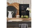 Securit Wandtafel Woody 30 x 40 cm Schwarz