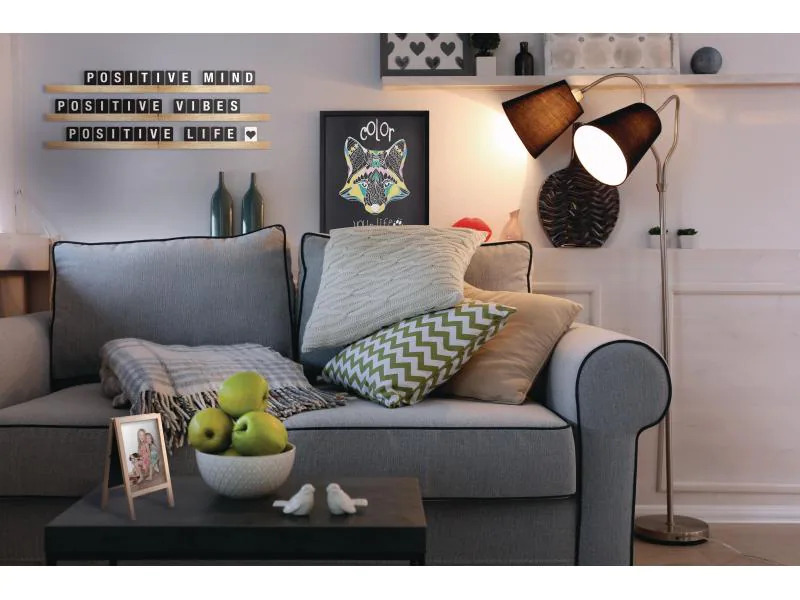Securit Wandtafel Woody 30 x 40 cm Schwarz