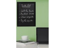 Securit Wandtafel Woody 30 x 40 cm Schwarz