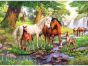 Ravensburger Puzzle Wildpferde am Fluss