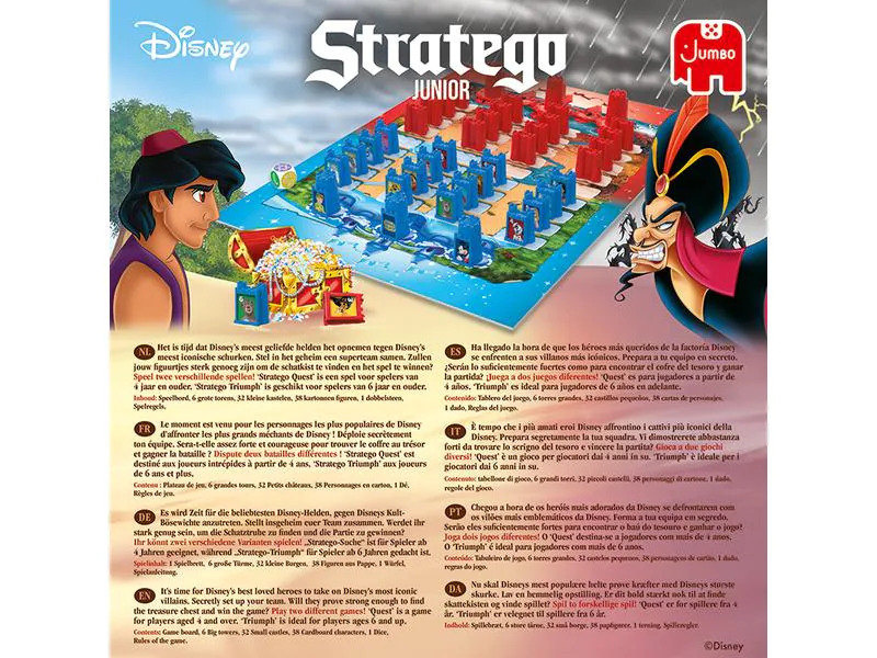 Jumbo Kinderspiel Stratego Junior Disney