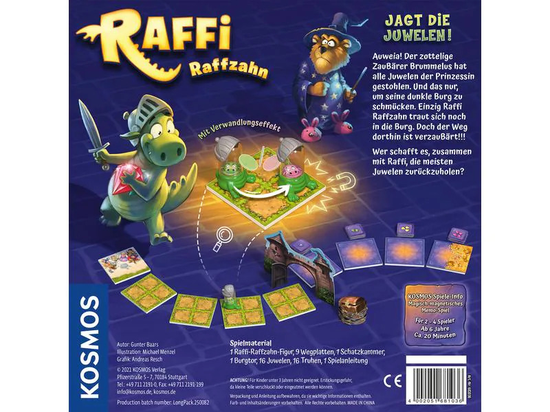 Kosmos Kinderspiel Raffi Raffzahn
