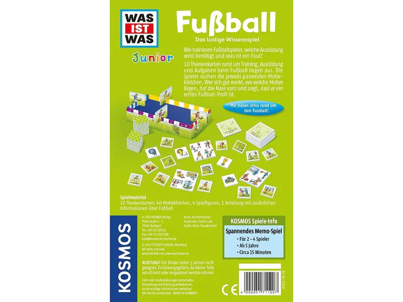 Kosmos Kinderspiel Was ist Was Junior: Fussball
