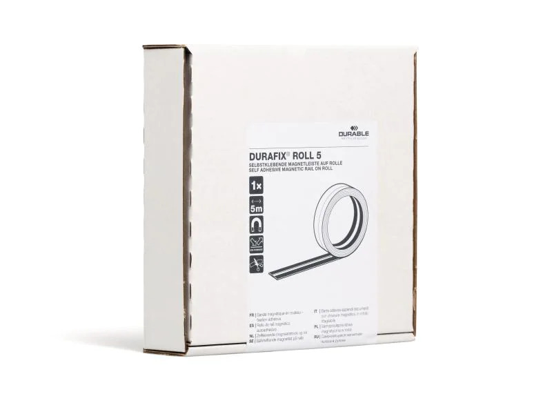 DURABLE Magnetband Durafix Roll 17 mm x 5 m, Schwarz