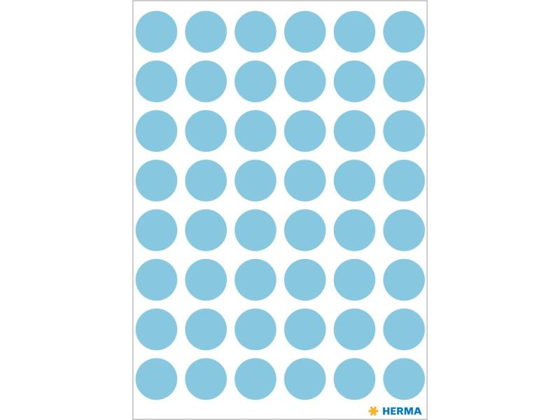 HERMA Klebepunkte Vario Ø 13 mm, Blau
