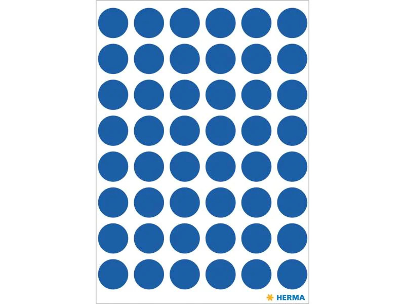 HERMA Klebepunkte Vario Ø 13 mm, Dunkelblau