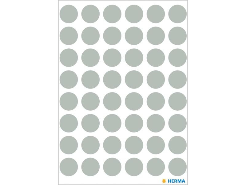 HERMA Klebepunkte Vario Ø 13 mm, Grau