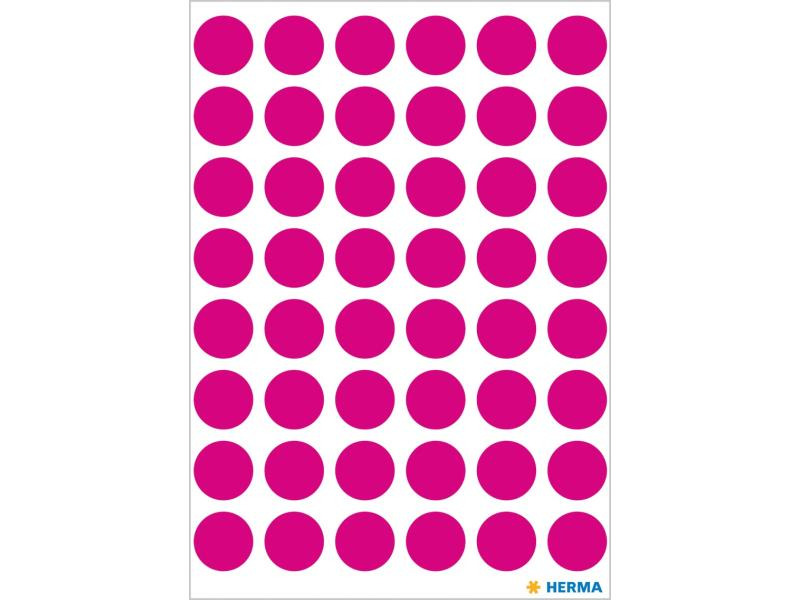 HERMA Klebepunkte Vario Ø 13 mm, Pink