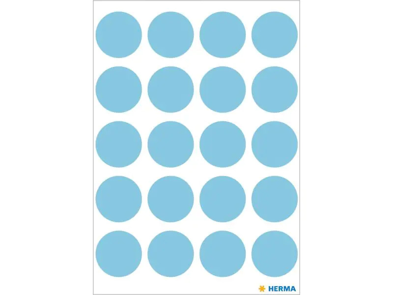 HERMA Klebepunkte Vario Ø 19 mm, Blau