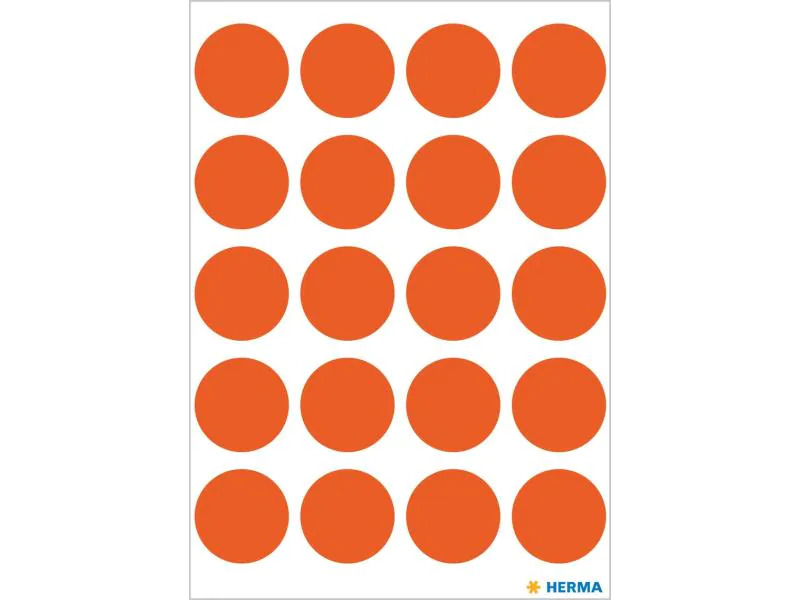 HERMA Klebepunkte Vario Ø 19 mm, Rot