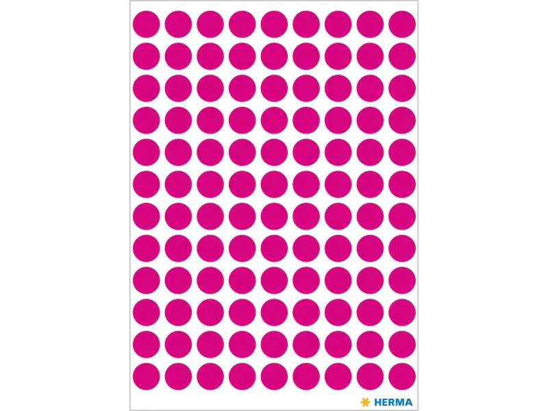 HERMA Klebepunkte Vario Ø 8 mm, Pink