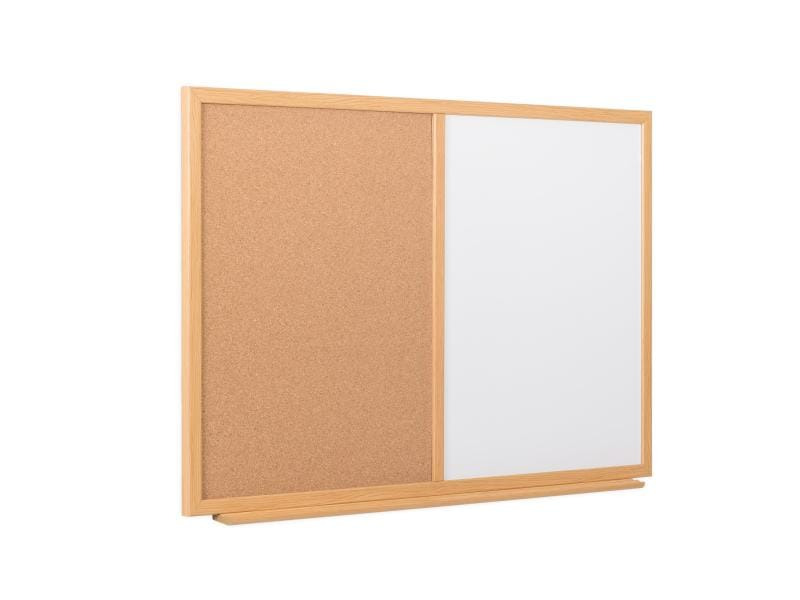 Bi-Office Comboboard 120 cm x 90 cm, Braun