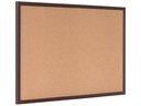 Bi-Office Pinnwand Kork Earth-it 90 x 60 cm, Braun