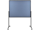 Legamaster Moderationswand Premium Plus 120 cm x 150 cm, Blau/Grau