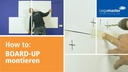 Legamaster Pinnwand Board Up 75 x 75 cm Hellgrau