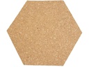 Securit Comboboard Silhouette Hexagon 7Stk. + Kreidetafel, Set