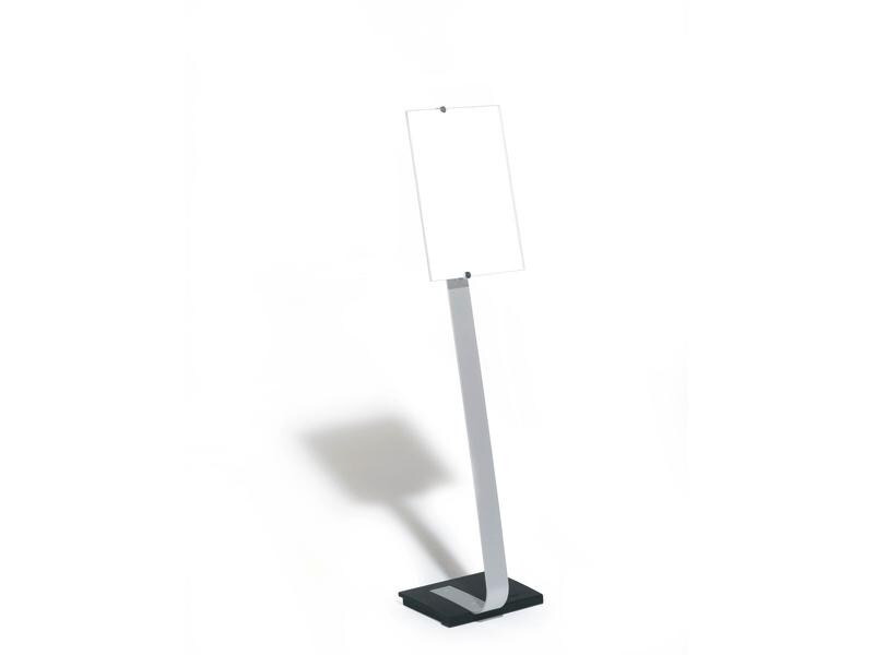 DURABLE Bodenständer Crystal Sign A3