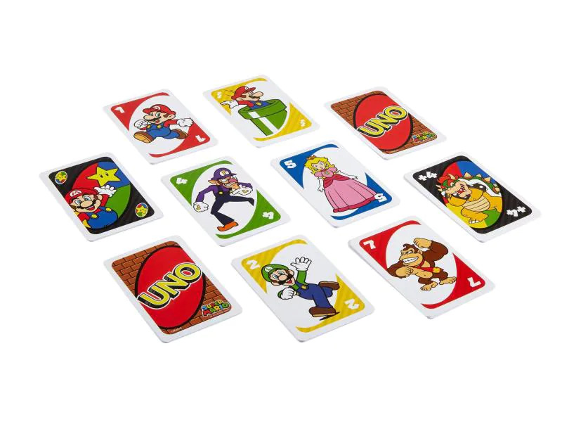 Mattel Spiele Kinderspiel UNO Super Mario