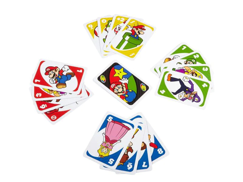 Mattel Spiele Kinderspiel UNO Super Mario