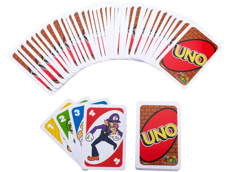 Mattel Spiele Kinderspiel UNO Super Mario