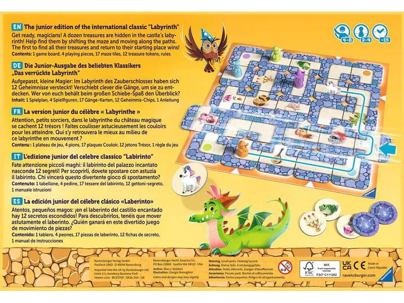 Ravensburger Kinderspiel Junior Labyrinth