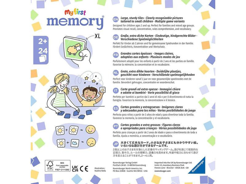 Ravensburger Kinderspiel My first memory Fahrzeuge