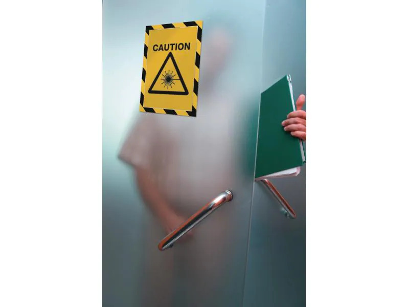 DURABLE Präsentationsrahmen A4 Security 2 Stück