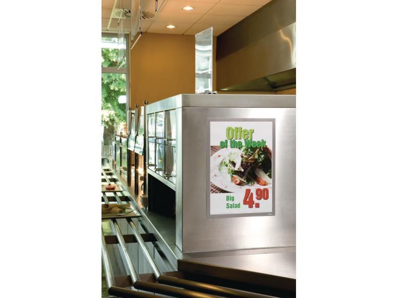 DURABLE Präsentationsrahmen Duraframe A3 Silber