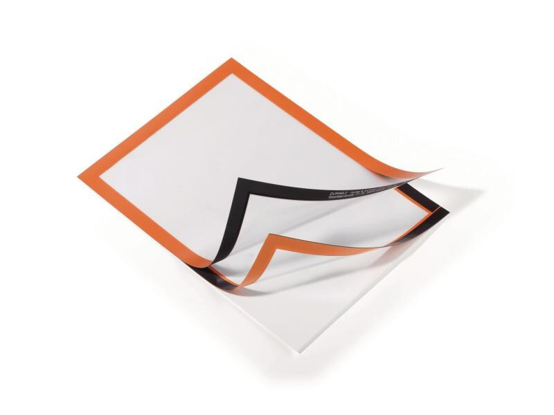 DURABLE Präsentationsrahmen Duraframe A4 2 Stück Orange