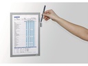 DURABLE Präsentationsrahmen Duraframe Magnetic Note A4 Silber