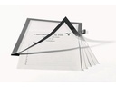 DURABLE Präsentationsrahmen Duraframe Note A4 Silber