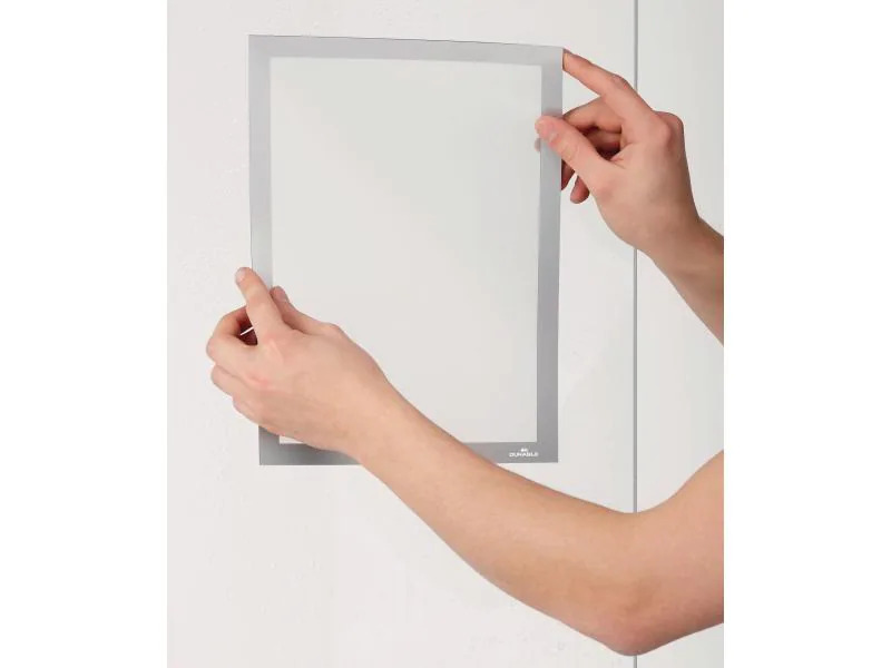 DURABLE Präsentationsrahmen Duraframe Sun A4 Silber