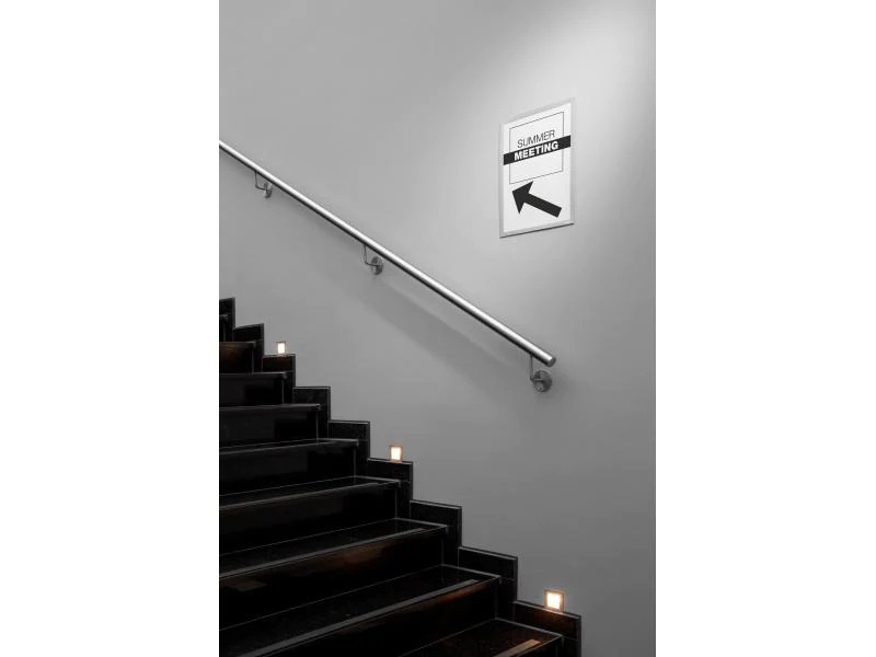 DURABLE Präsentationsrahmen Duraframe Wallpaper A3 Silber