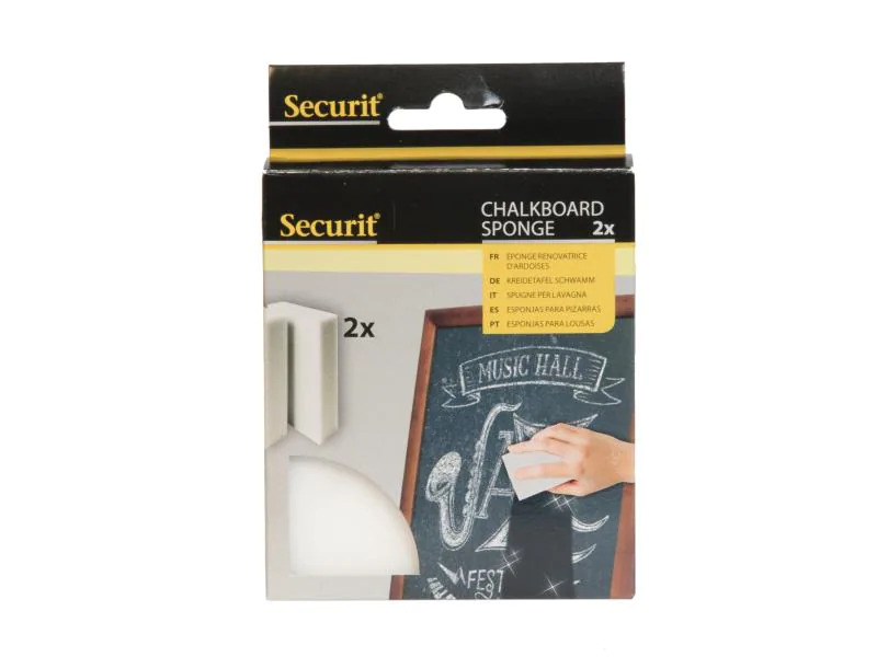 Securit Tafelwischer 2 Stück, Grau