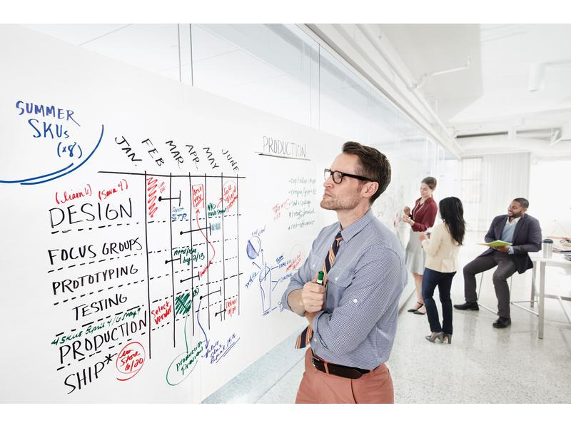 3M Whiteboardfolie Post-it Flex Write 121.9 x 182.9 cm, 1 Rolle