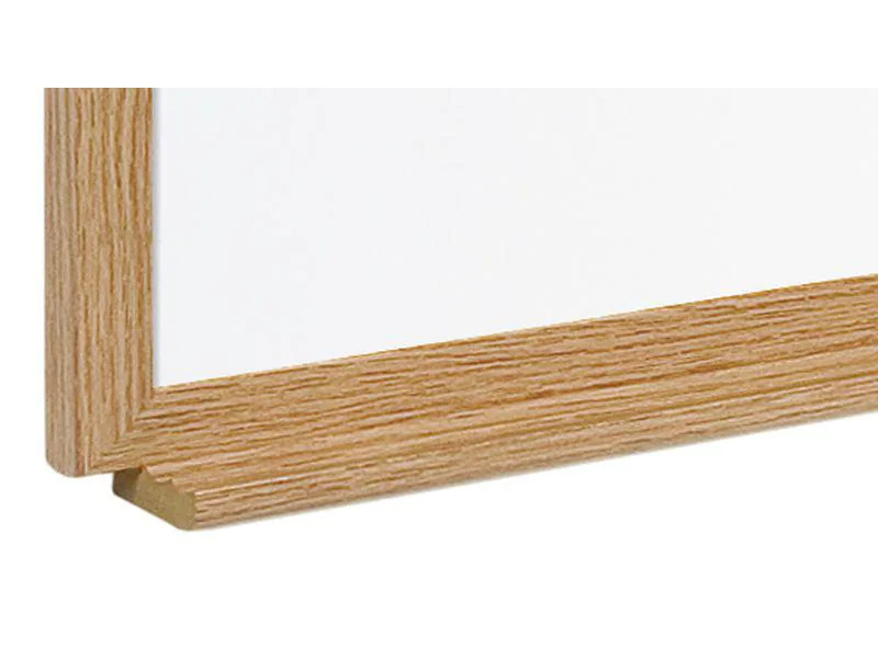 Bi-Office Magnethaftendes Whiteboard 45 cm x 60 cm, Weiss
