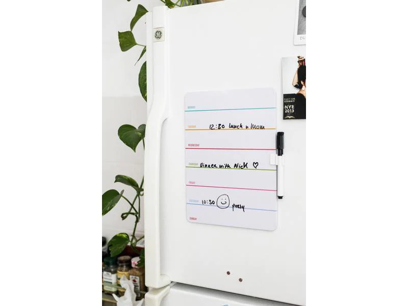 Kikkerland Whiteboard Dry Erase  x , Mehrfarbig