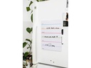 Kikkerland Whiteboard Dry Erase  x , Mehrfarbig