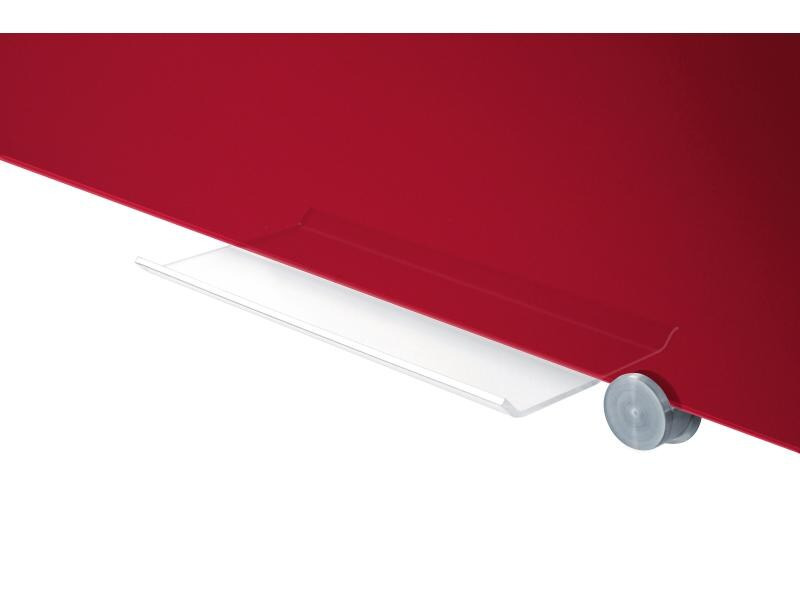 Legamaster Magnethaftendes Glassboard Colour  100 cm x 150 cm, Rot
