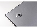 Legamaster Magnethaftendes Glassboard Colour 40 cm x 60 cm, Schwarz