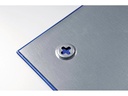 Legamaster Magnethaftendes Glassboard Colour 60 cm x 80 cm, Blau