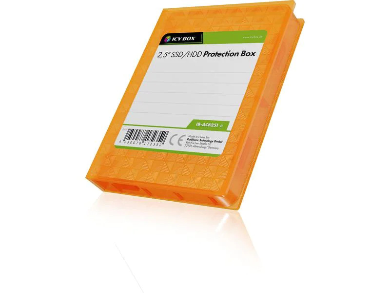 ICY BOX Schutzgehäuse IB-AC6251-6 6er Pack