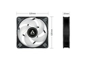 Arctic Cooling PC-Lüfter P12 PWM A-RGB 3er Set Schwarz