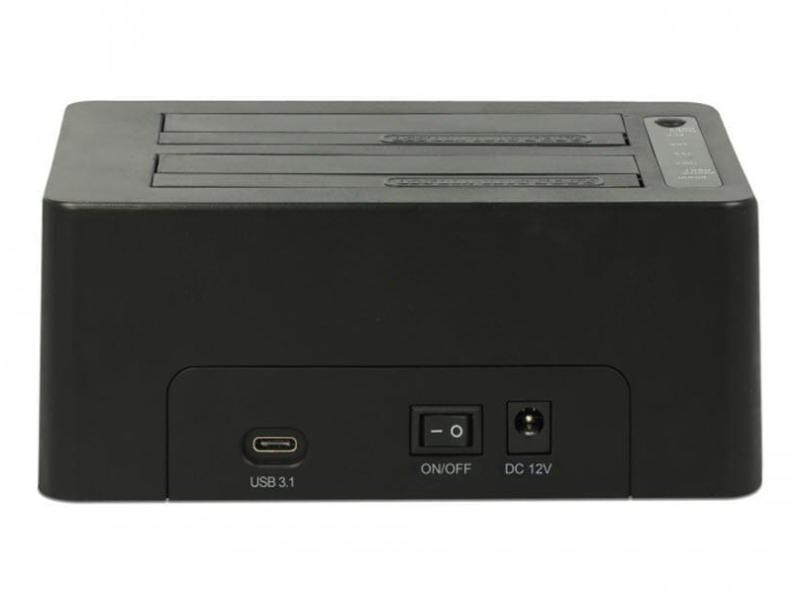 Delock Docking- und Klonstation Dual Sata HDD / SSD