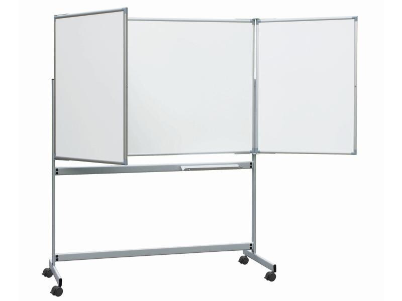 Maul Mobiles Whiteboard MAULpro 150 cm x 100 cm, Grau/Weiss